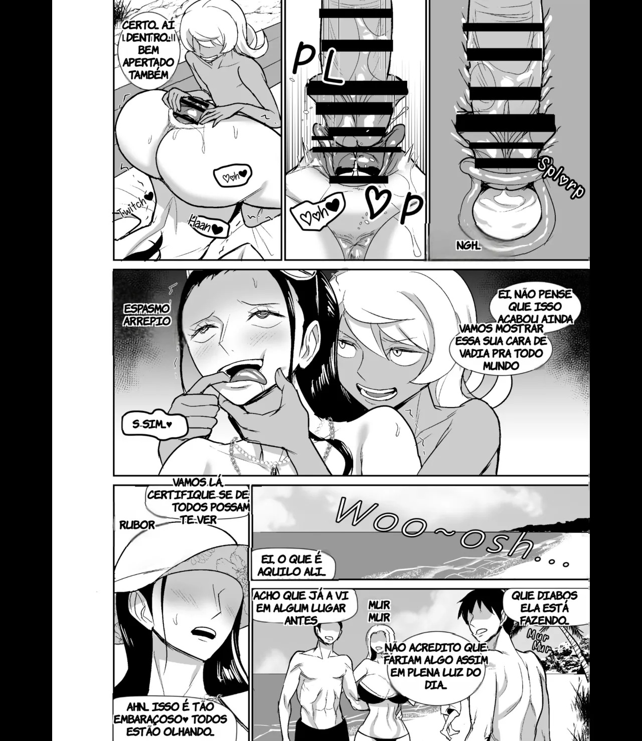 [REM9 (Hamiltan)] NamiRobi OneShota Vacance | NamiRobi OneShota Vacation (One Piece) (TR-303) [Portuguese-BR] - Page 36