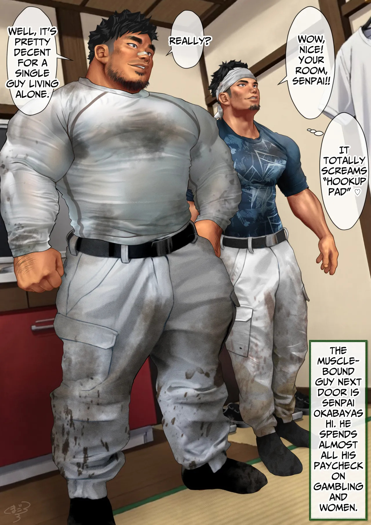 A straight blue-collar worker and gay Me - Page 33