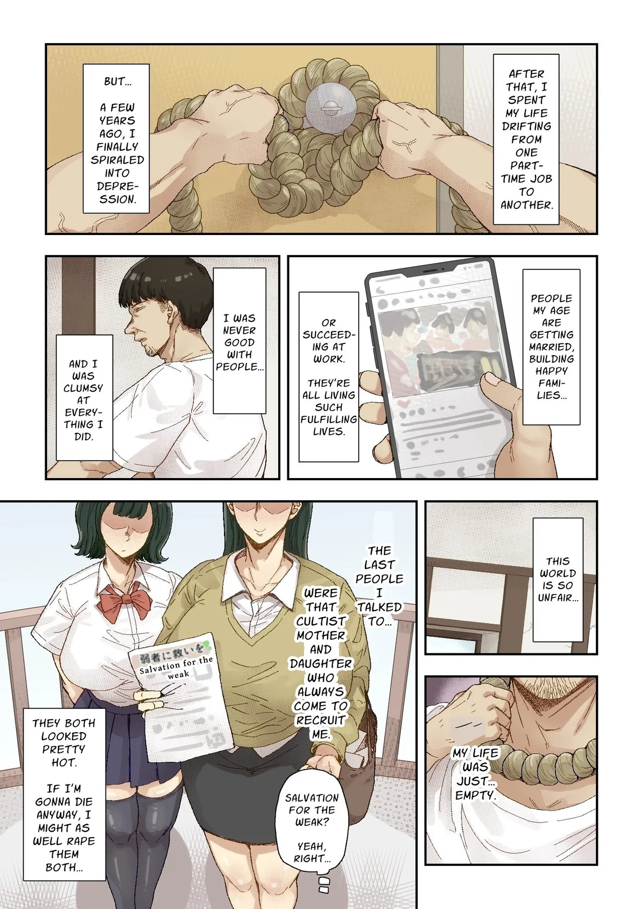[Mochimochi Warabi] Netori Shinri Kyou | NTR Supreme Truth [English] [Solid Rose] - Page 3