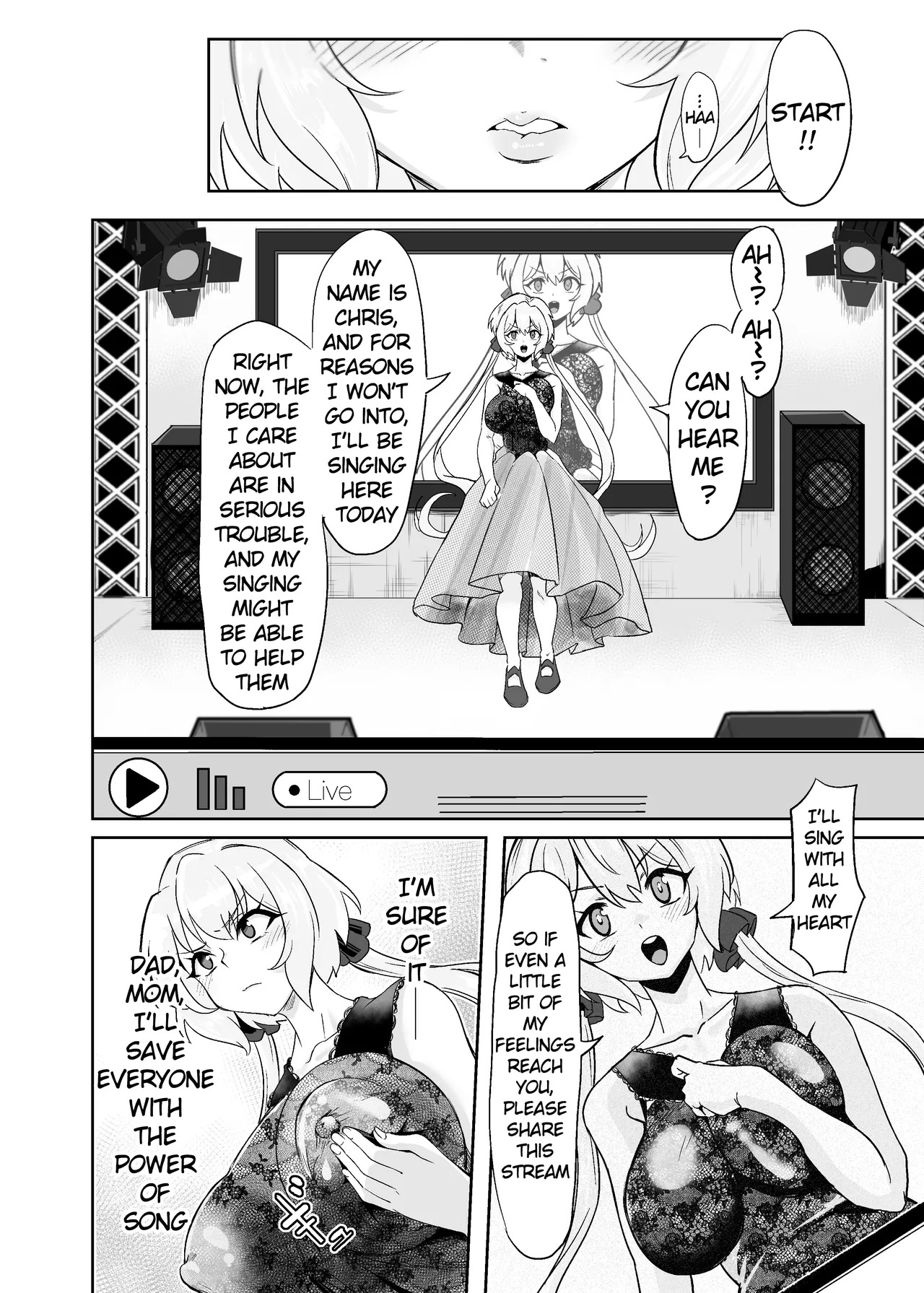 [Denshiko! (Outotsu Den)] YukineChrisDance (Senki Zesshou Symphogear) [English] [Digital] - Page 12