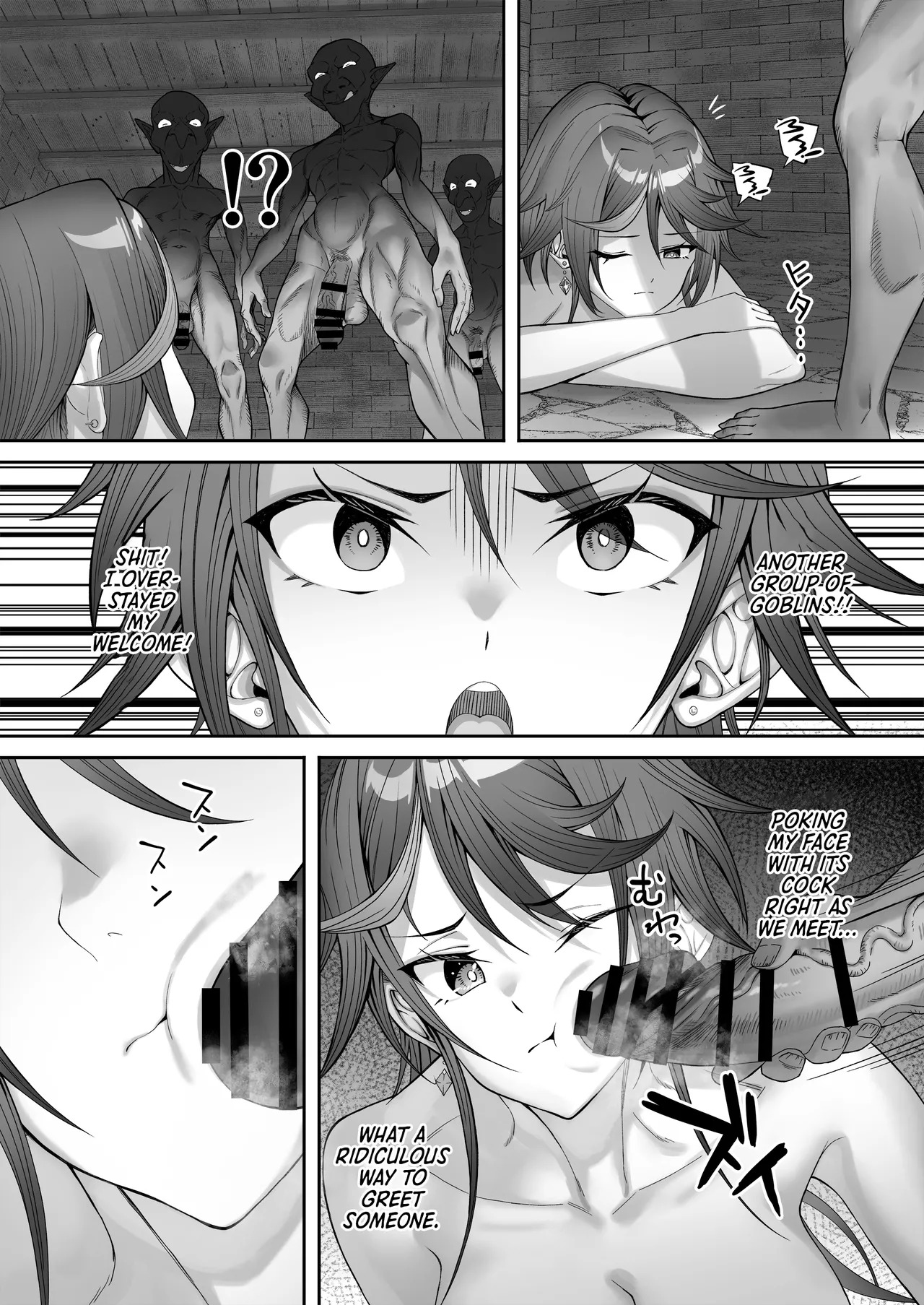 [Dekai Buki wa Roman (Tekkai Blade)] Inmon o Fuyo Sareta kara Goblin o Tsukatta Hanashi | A Story About Using a Goblin to Get Rid of a Lust Crest [English] [Morally Bankrupt Wizard Translations] - Page 42