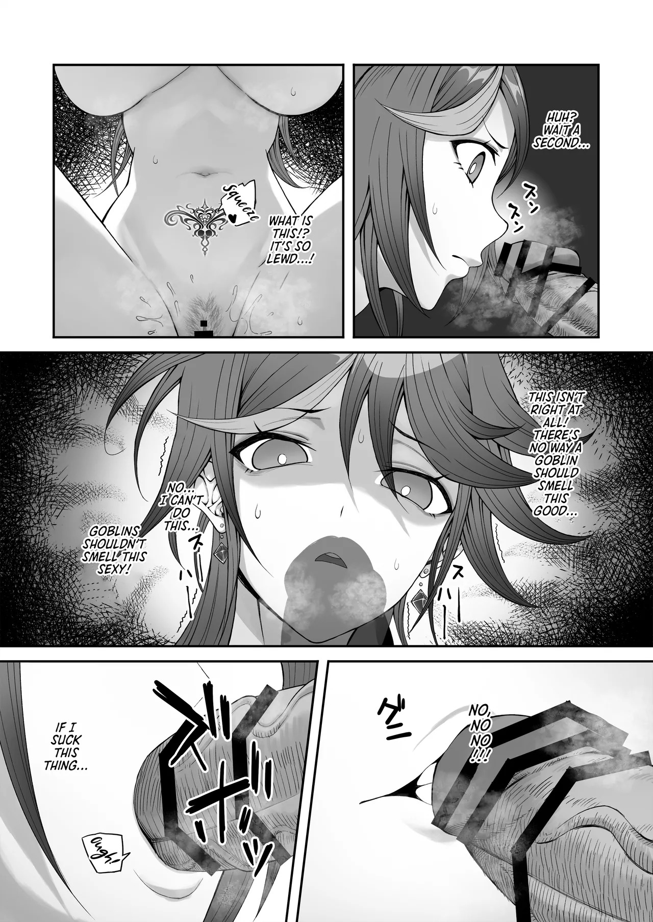 [Dekai Buki wa Roman (Tekkai Blade)] Inmon o Fuyo Sareta kara Goblin o Tsukatta Hanashi | A Story About Using a Goblin to Get Rid of a Lust Crest [English] [Morally Bankrupt Wizard Translations] - Page 43
