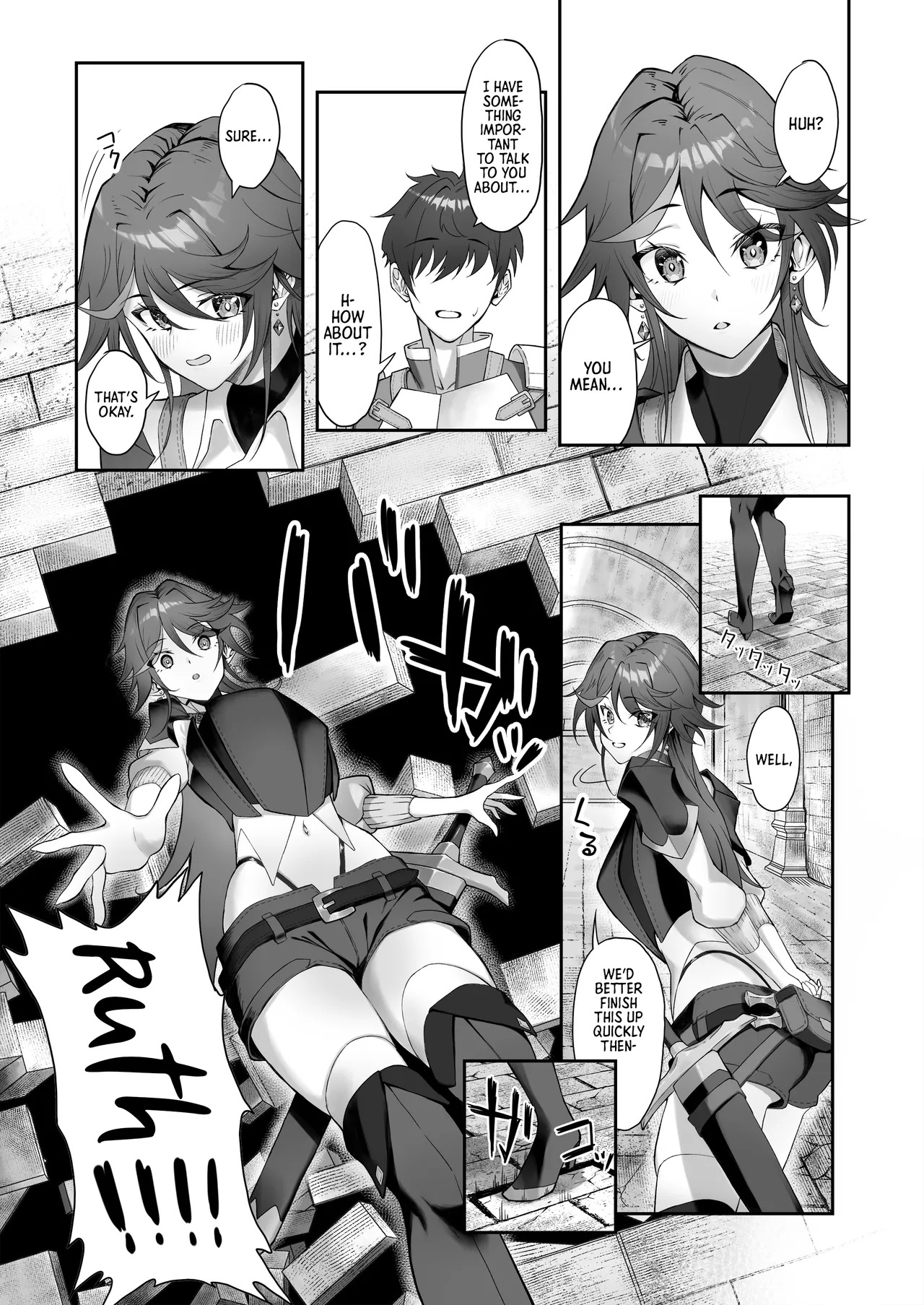 [Dekai Buki wa Roman (Tekkai Blade)] Inmon o Fuyo Sareta kara Goblin o Tsukatta Hanashi | A Story About Using a Goblin to Get Rid of a Lust Crest [English] [Morally Bankrupt Wizard Translations] - Page 6