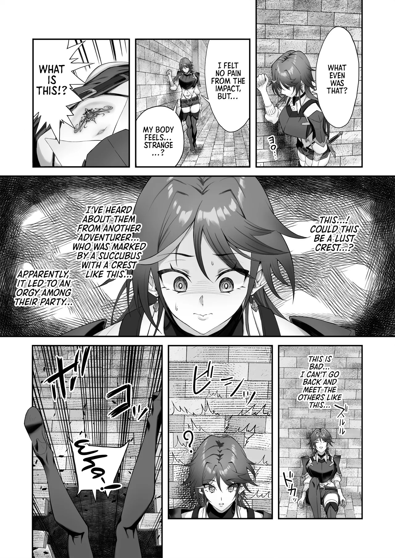 [Dekai Buki wa Roman (Tekkai Blade)] Inmon o Fuyo Sareta kara Goblin o Tsukatta Hanashi | A Story About Using a Goblin to Get Rid of a Lust Crest [English] [Morally Bankrupt Wizard Translations] - Page 8