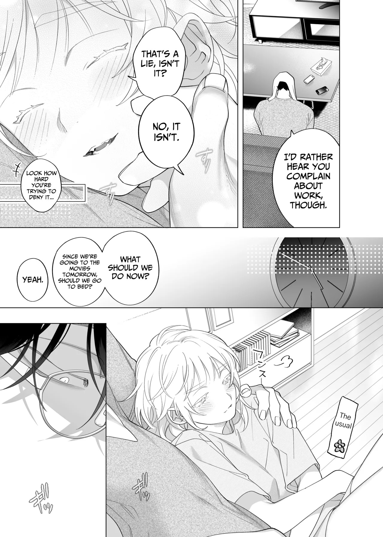 [THE WAIDAN (Pokerou, Yasuda Meshimeshi)] [XL Size Fiancé x Spine Arching Orgasms] I Am The One Who Gets To Love Small & Cool Manager Usami [English] [Nameless] [Digital] - Page 11