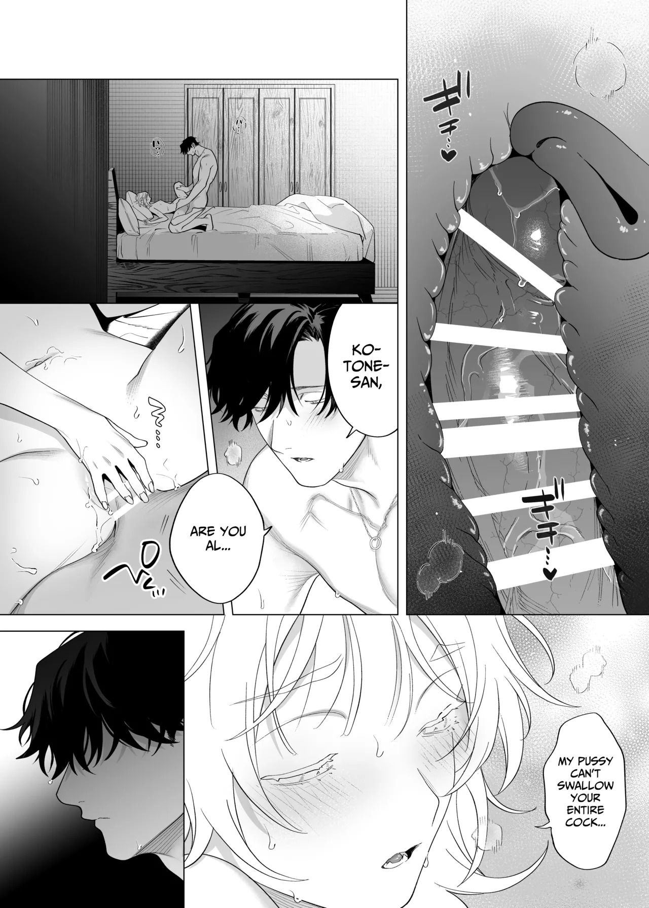 [THE WAIDAN (Pokerou, Yasuda Meshimeshi)] [XL Size Fiancé x Spine Arching Orgasms] I Am The One Who Gets To Love Small & Cool Manager Usami [English] [Nameless] [Digital] - Page 43