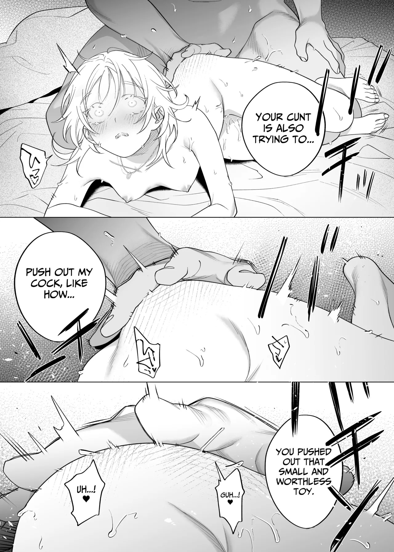 [THE WAIDAN (Pokerou, Yasuda Meshimeshi)] [XL Size Fiancé x Spine Arching Orgasms] I Am The One Who Gets To Love Small & Cool Manager Usami [English] [Nameless] [Digital] - Page 55