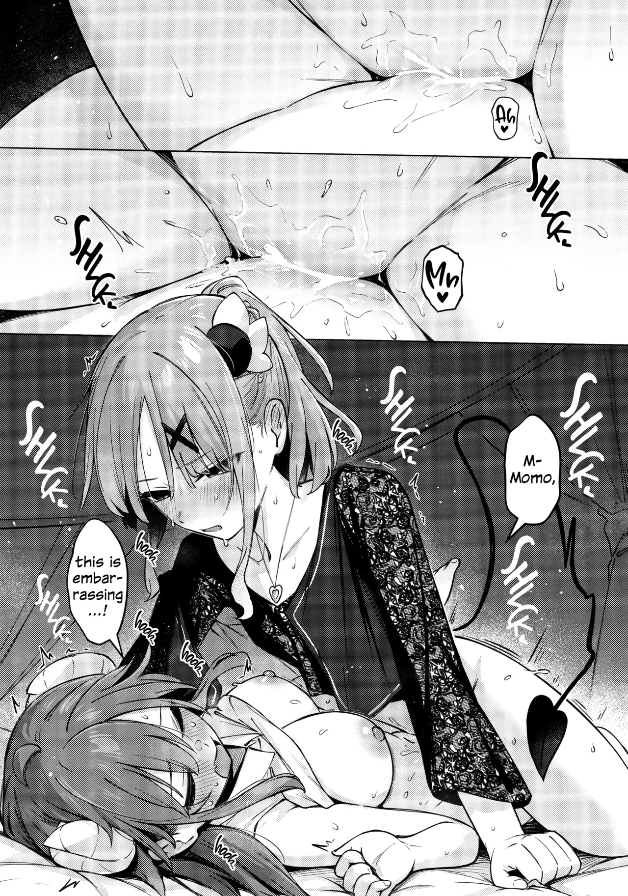 [Bochi Bochi no Ki (Borusiti)] Shadow Misunderstanding Yuko (Machikado Mazoku) [English] - Page 27