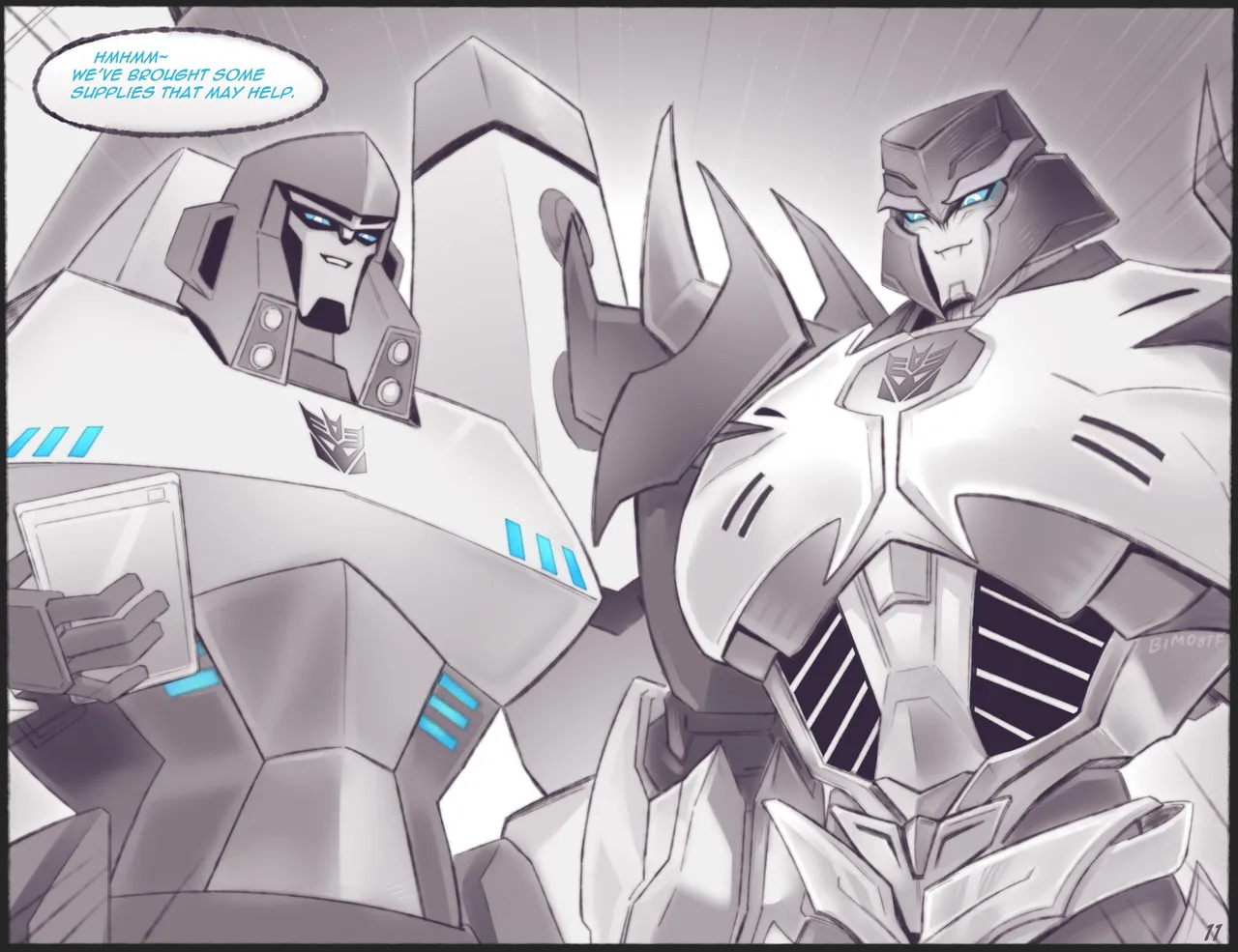 Shattered Glass! MOP Wedding Comic [Bimo8TF] - Page 12