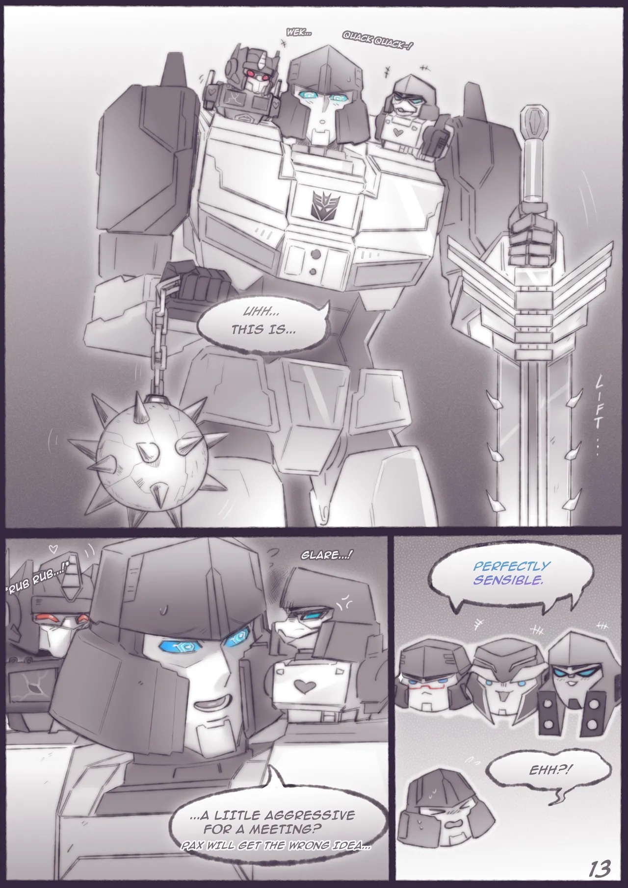 Shattered Glass! MOP Wedding Comic [Bimo8TF] - Page 14
