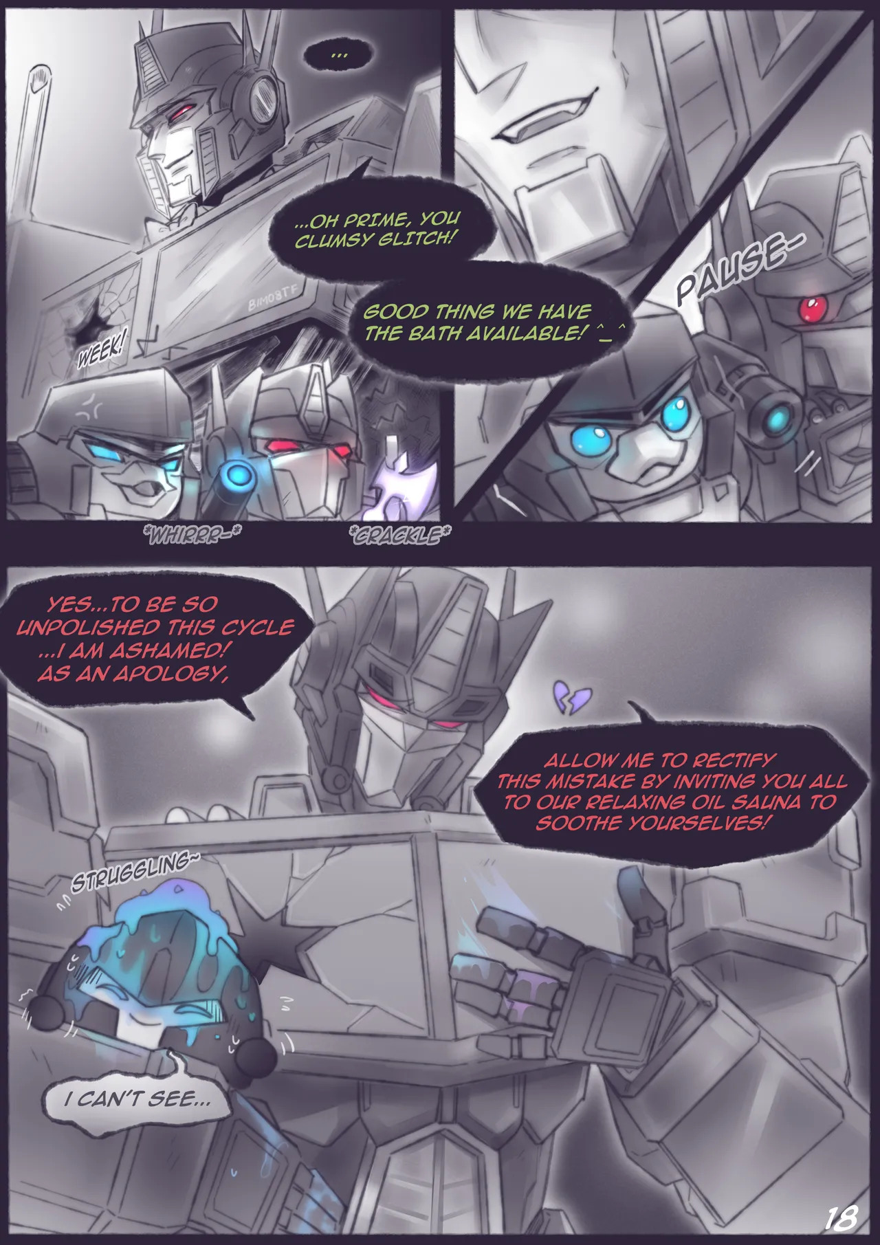 Shattered Glass! MOP Wedding Comic [Bimo8TF] - Page 19