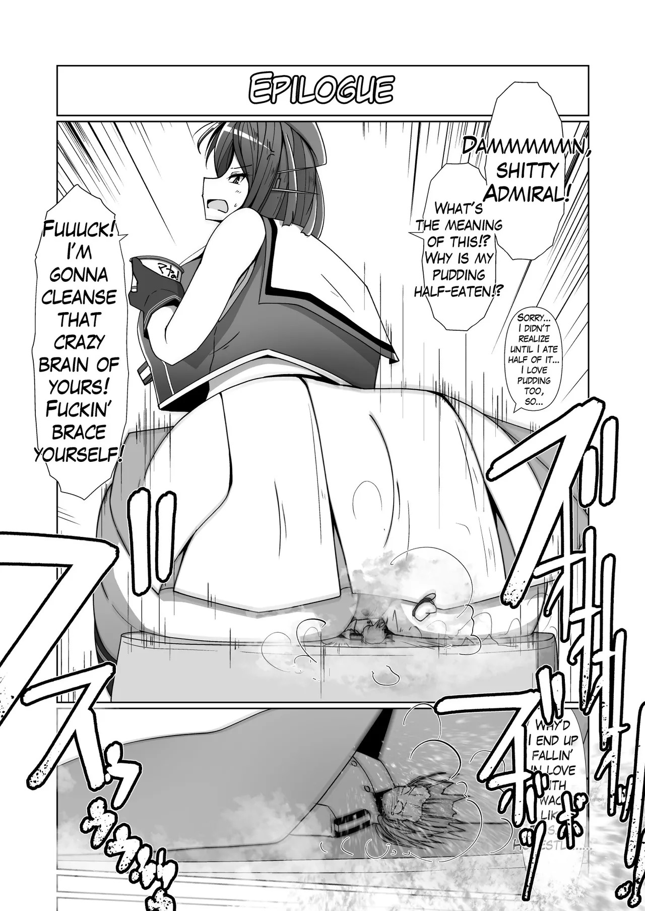 [Takaisen] Being Locked in a Grapple with Gigantic Shipgirls Doujin Collab - Page 14