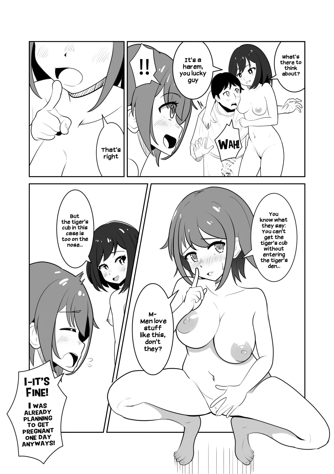 [Waiwai Seisaku] Onna no Ko ga Zenra de Kurasu Shima | The Island Where the Girls Are Always Naked [English] [Hikari no Kaze] - Page 19