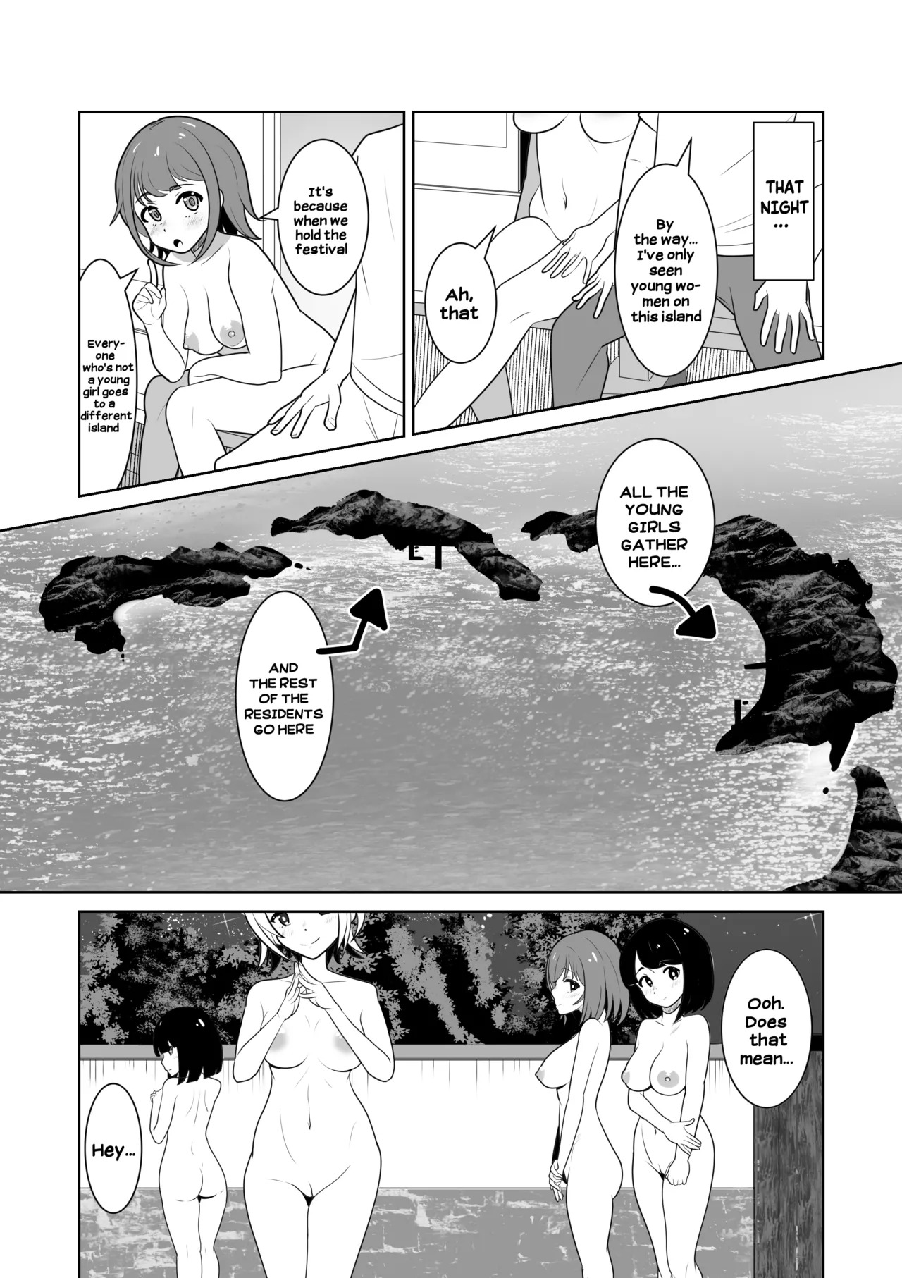 [Waiwai Seisaku] Onna no Ko ga Zenra de Kurasu Shima | The Island Where the Girls Are Always Naked [English] [Hikari no Kaze] - Page 20