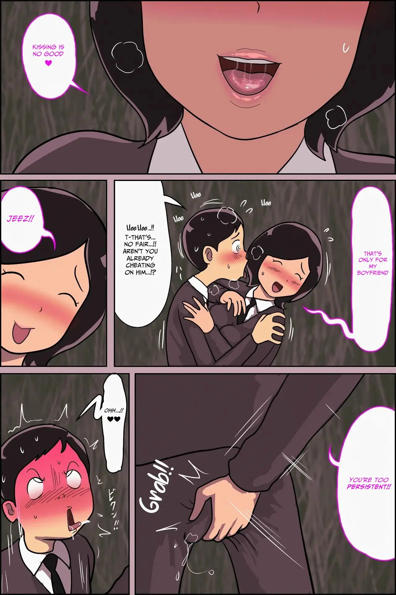 [ampullaria] My Secret with the Hairy Girl Next Door Who Has a Sunny Boyfriend [English] {Otaku101} - Page 15