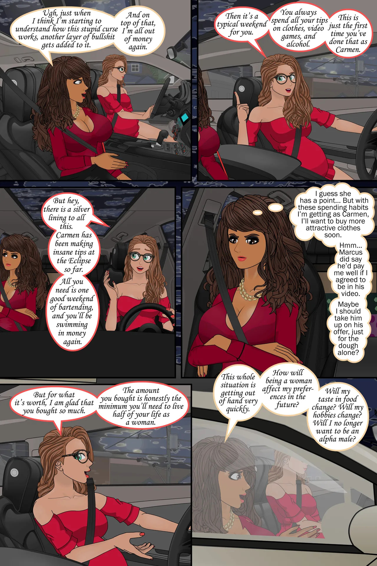 [sapphirefoxx] Miss By Moonlight (beyond) (ongoing) - Page 156