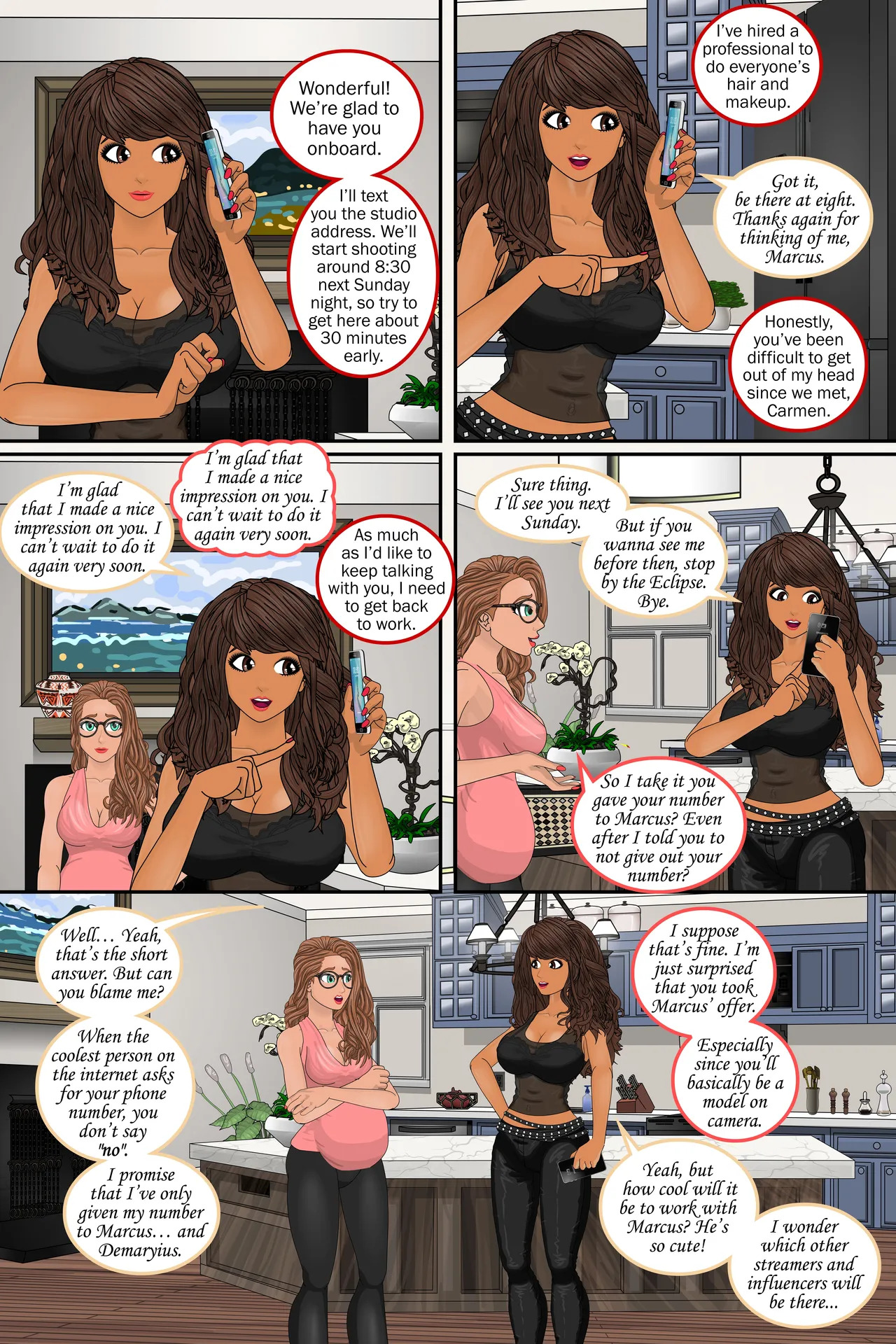 [sapphirefoxx] Miss By Moonlight (beyond) (ongoing) - Page 192