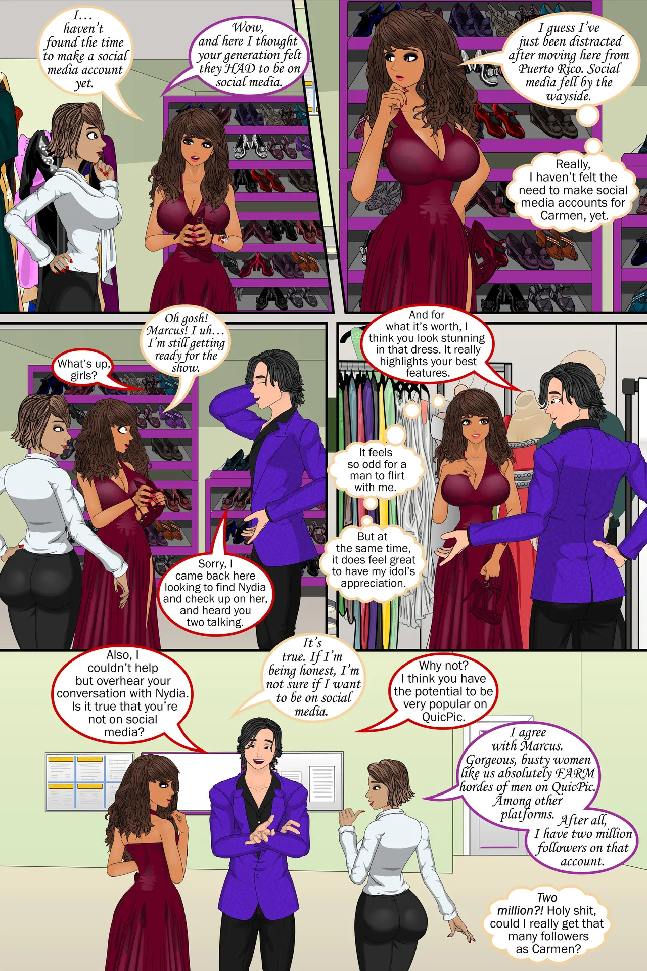 [sapphirefoxx] Miss By Moonlight (beyond) (ongoing) - Page 202