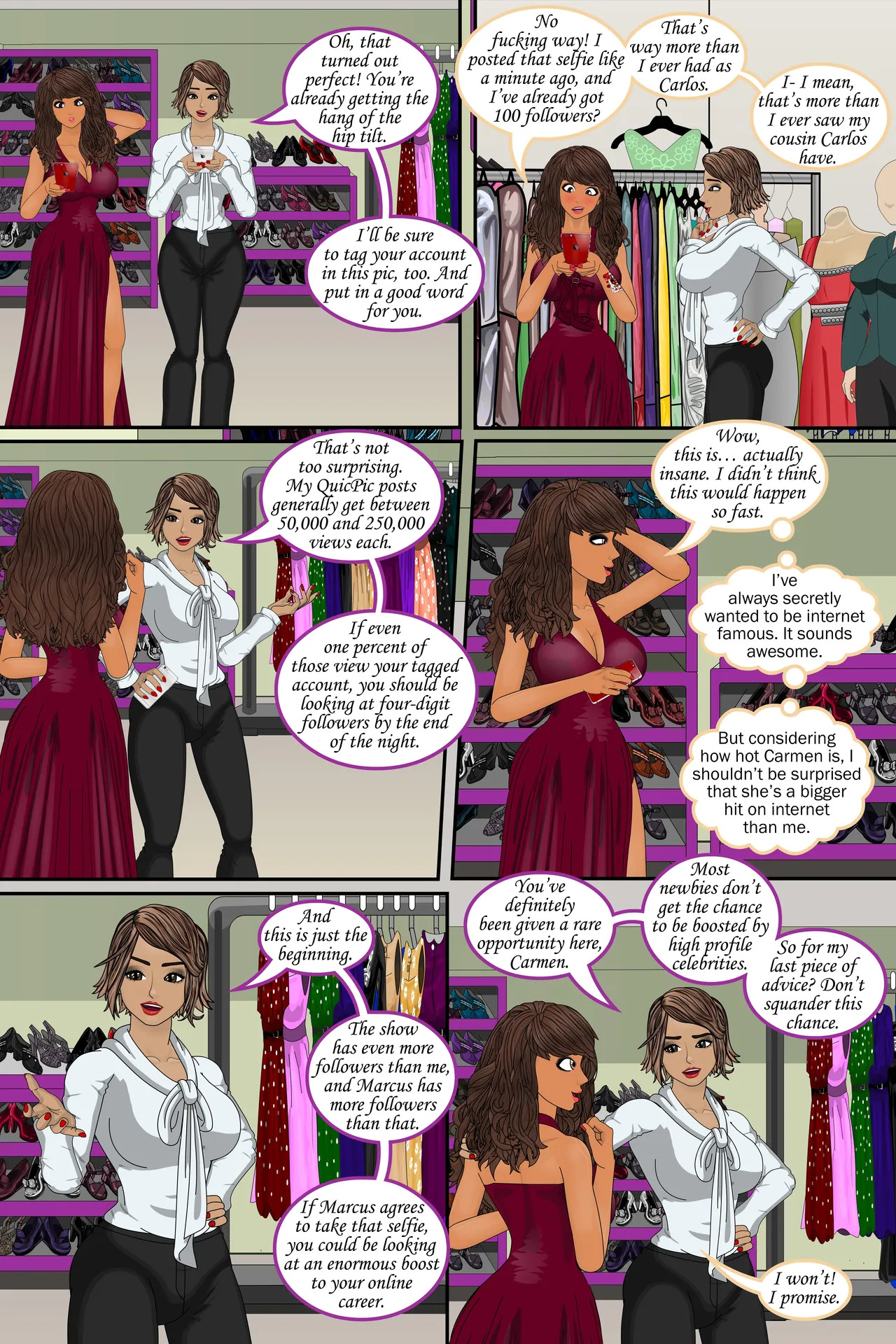 [sapphirefoxx] Miss By Moonlight (beyond) (ongoing) - Page 207