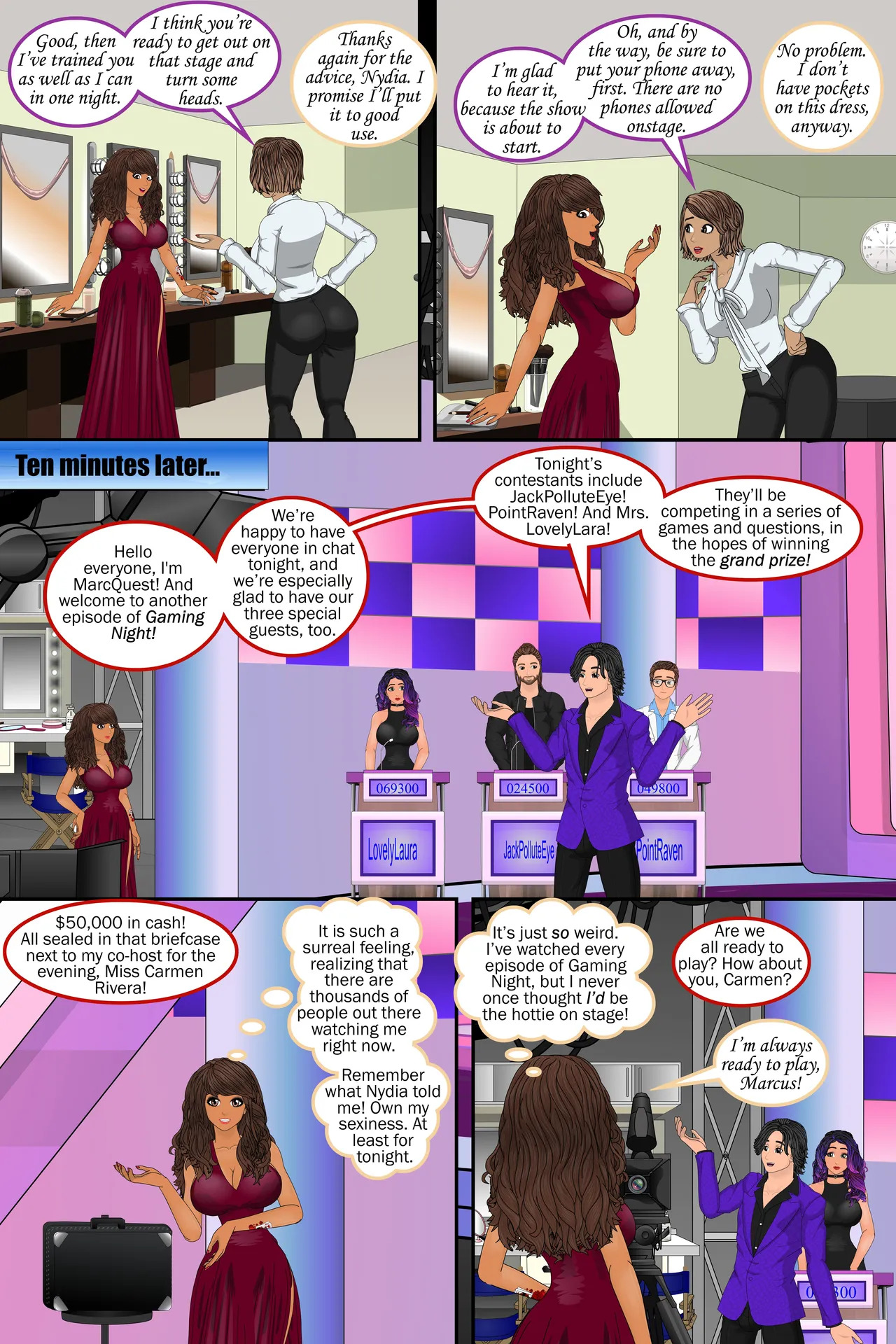 [sapphirefoxx] Miss By Moonlight (beyond) (ongoing) - Page 208