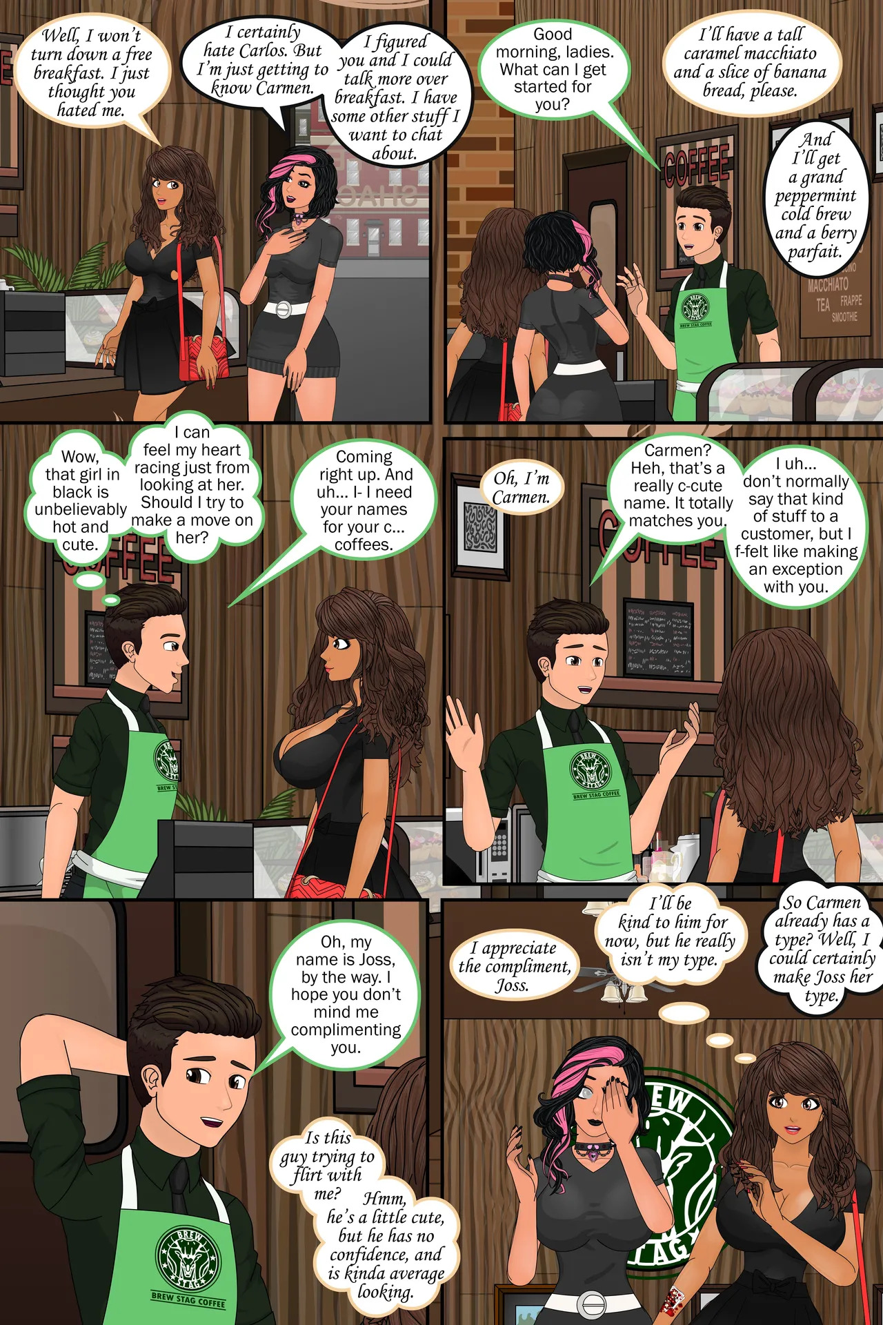 [sapphirefoxx] Miss By Moonlight (beyond) (ongoing) - Page 249