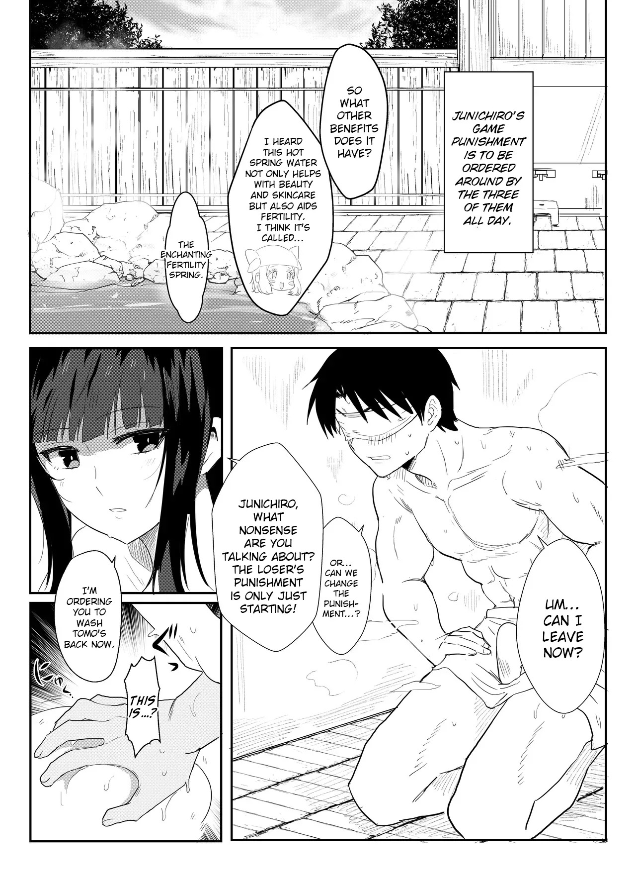 [に向思考 (猫崎葵)] 與小智的朋友們一起溫泉旅行! (トモちゃんは女の子!) [English] [DL] - Page 9