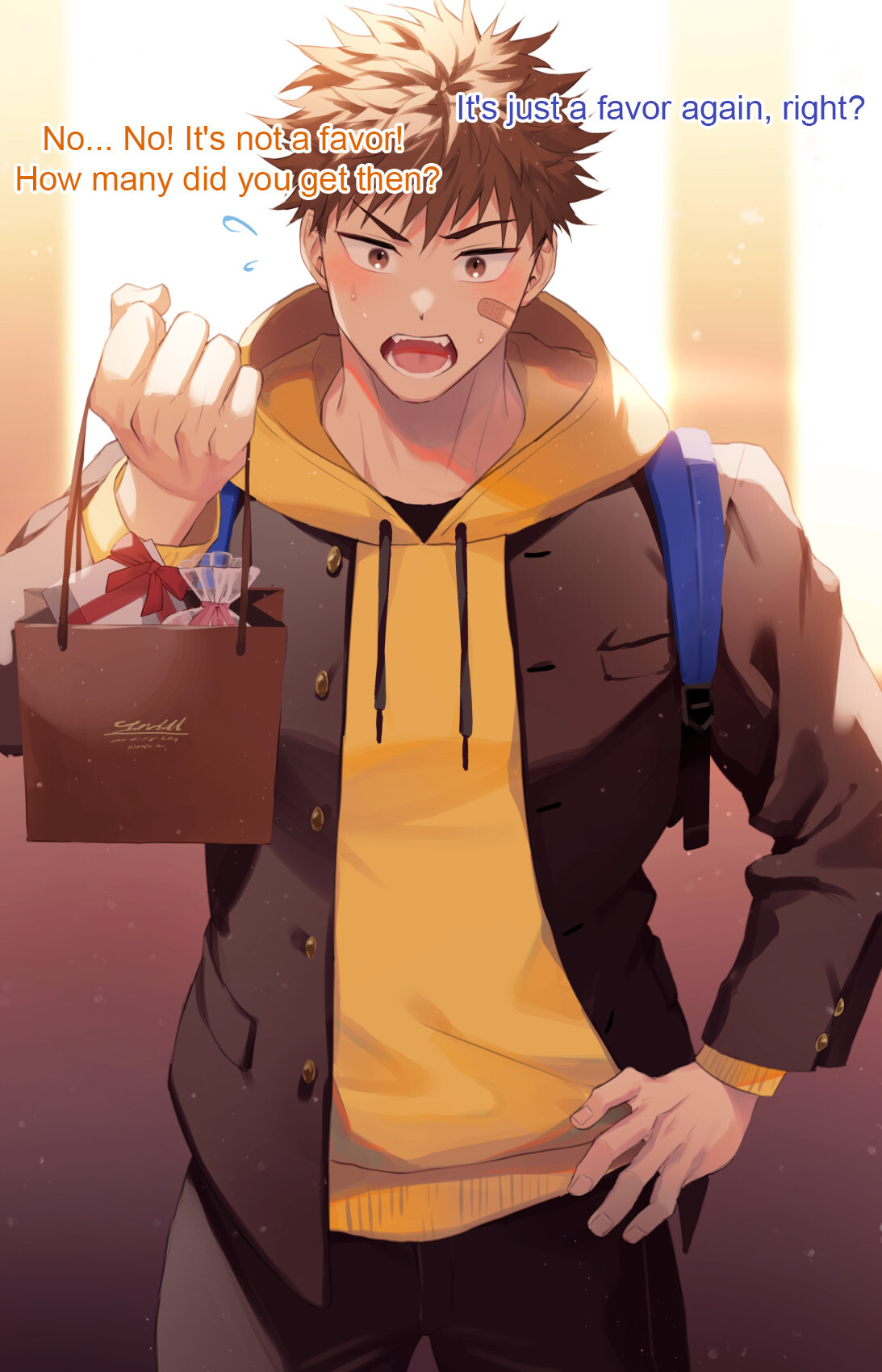 [Hao] 47 To a classmate who proudly shows chocolate - Page 15