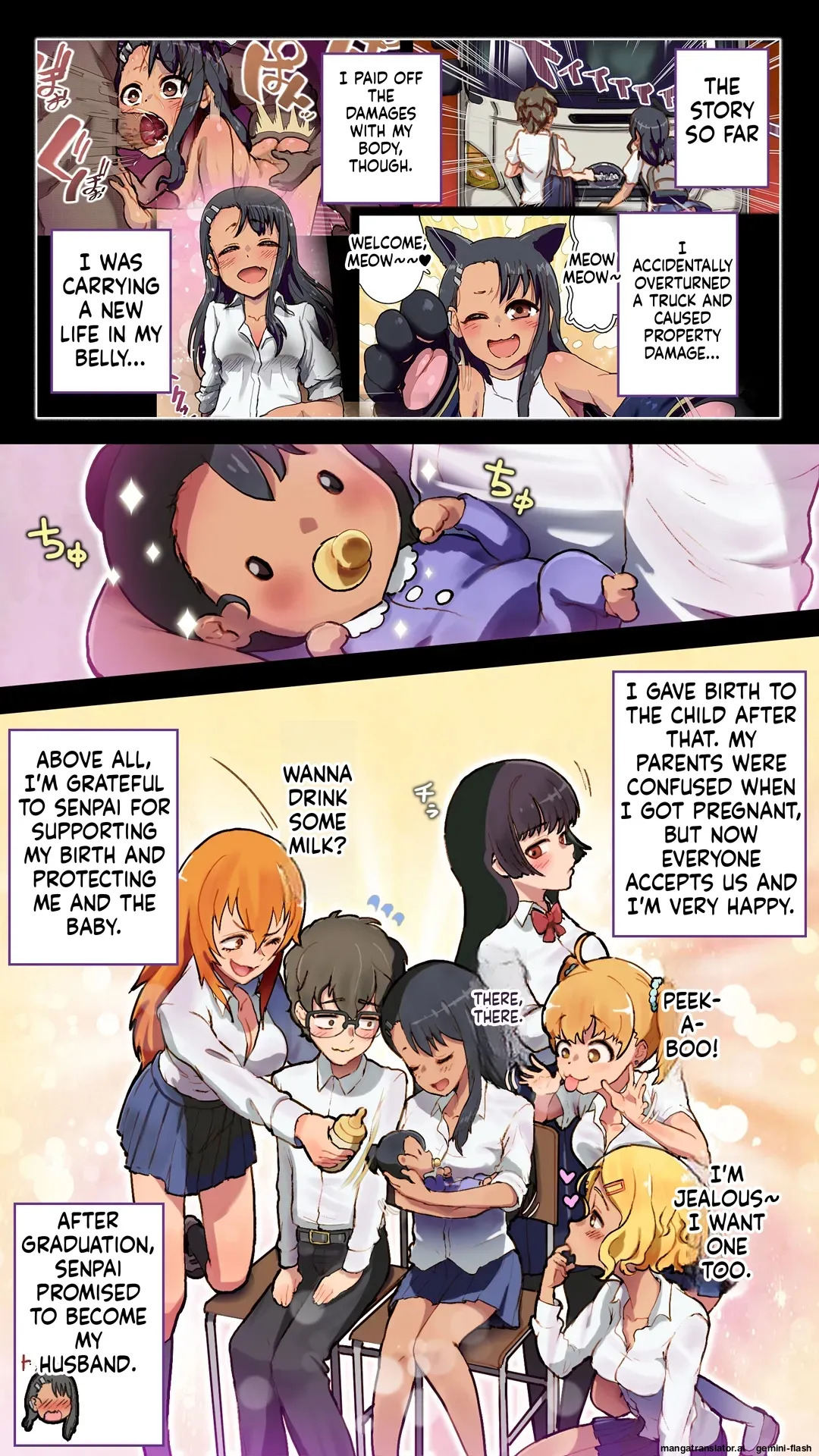 [An-chan Kaichou Potsuri Club (An-chan Kaichou)] Prostitute Taken Hostage Don't Give Up, Nagatoro-san Sequel - Page 3