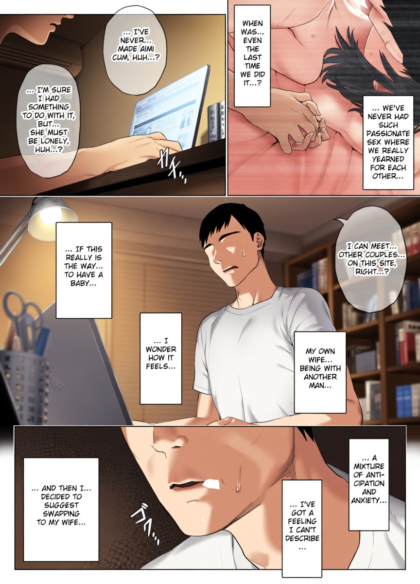 [Mitsumitsu Niku (Hikitogu)] LeveChi na Swapping 1 ~Seiheki ni Mezameru Otto Hen~ [Colored] [Decensored] - Page 10