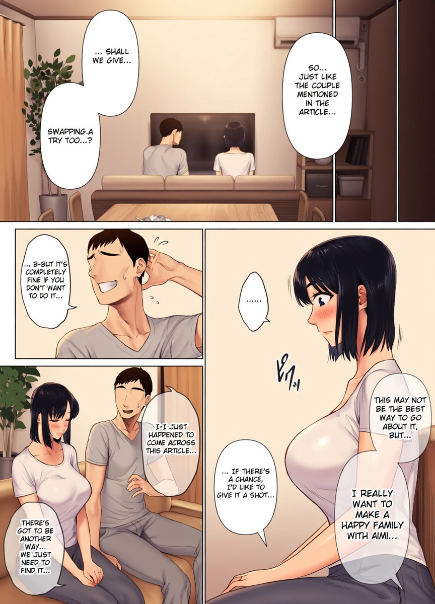 [Mitsumitsu Niku (Hikitogu)] LeveChi na Swapping 1 ~Seiheki ni Mezameru Otto Hen~ [Colored] [Decensored] - Page 11