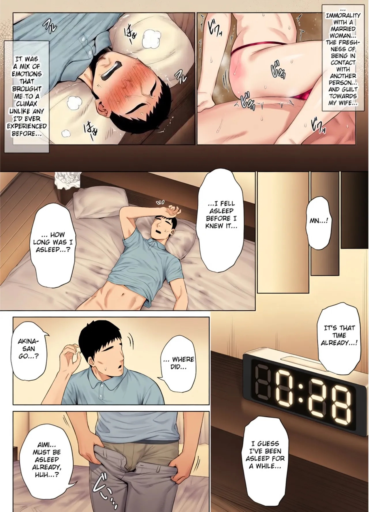 [Mitsumitsu Niku (Hikitogu)] LeveChi na Swapping 1 ~Seiheki ni Mezameru Otto Hen~ [Colored] [Decensored] - Page 32