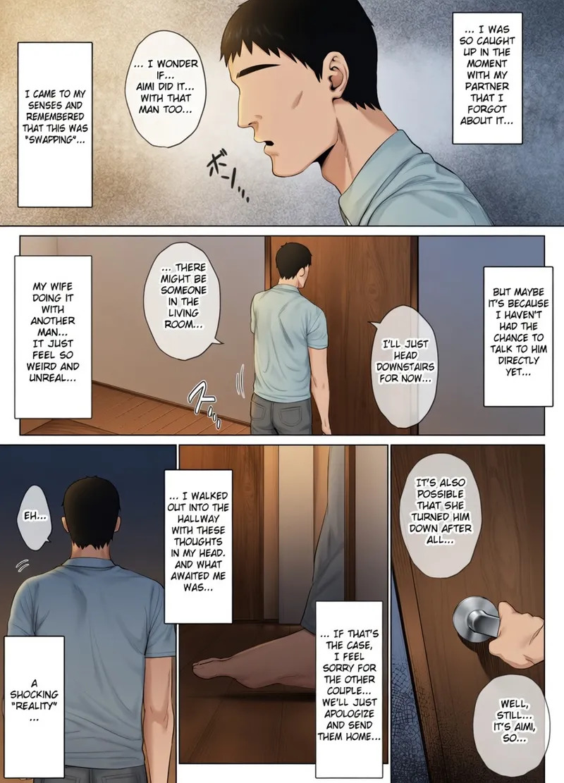 [Mitsumitsu Niku (Hikitogu)] LeveChi na Swapping 1 ~Seiheki ni Mezameru Otto Hen~ [Colored] [Decensored] - Page 33