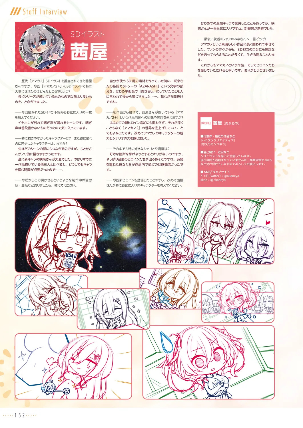 Amakano 2+ Visual Fan Book [Digital] - Page 155