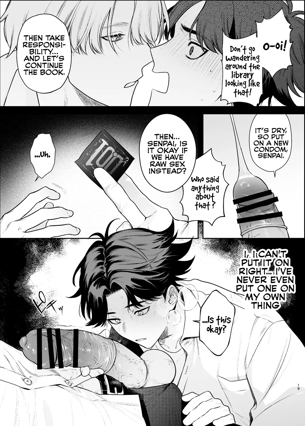 [Club Renew (Teniya Yoshiwaki)] The Library Committee Member Who is Not Allowed to Lend [English] {Yengli} [Digital] - Page 21