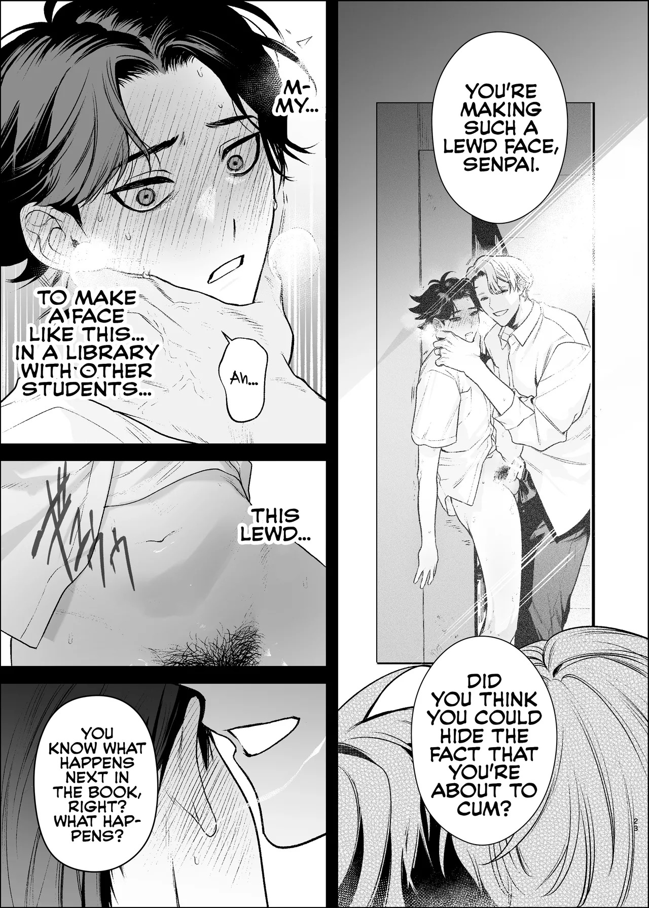 [Club Renew (Teniya Yoshiwaki)] The Library Committee Member Who is Not Allowed to Lend [English] {Yengli} [Digital] - Page 25
