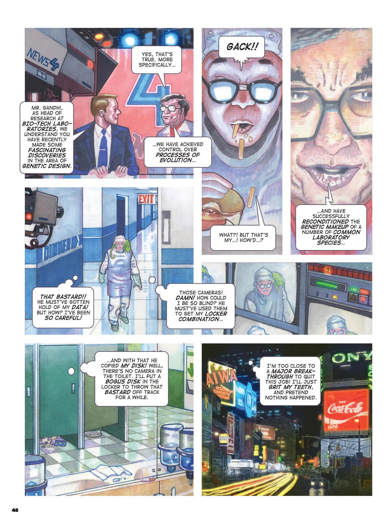 [Pepe Moreno] Gene Kong [English] - Page 19