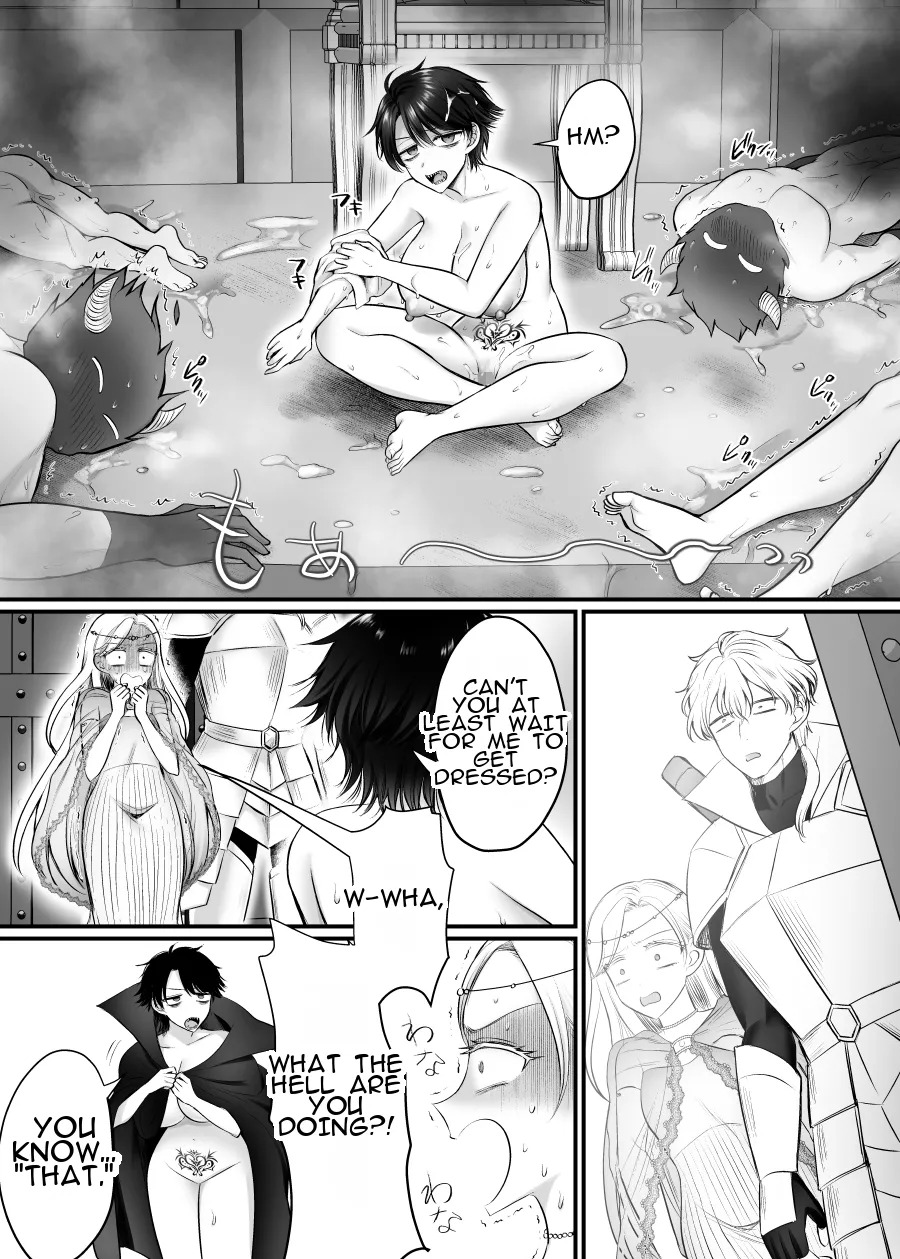 [Amuai Okashi Seisakusho (Moegi Oji-san)] Mesu ni Natta Maou-sama Suki Suki Daisuki! | The Demon King Who Possessed a Woman: I love you, I love you, I love you so much! - Page 23