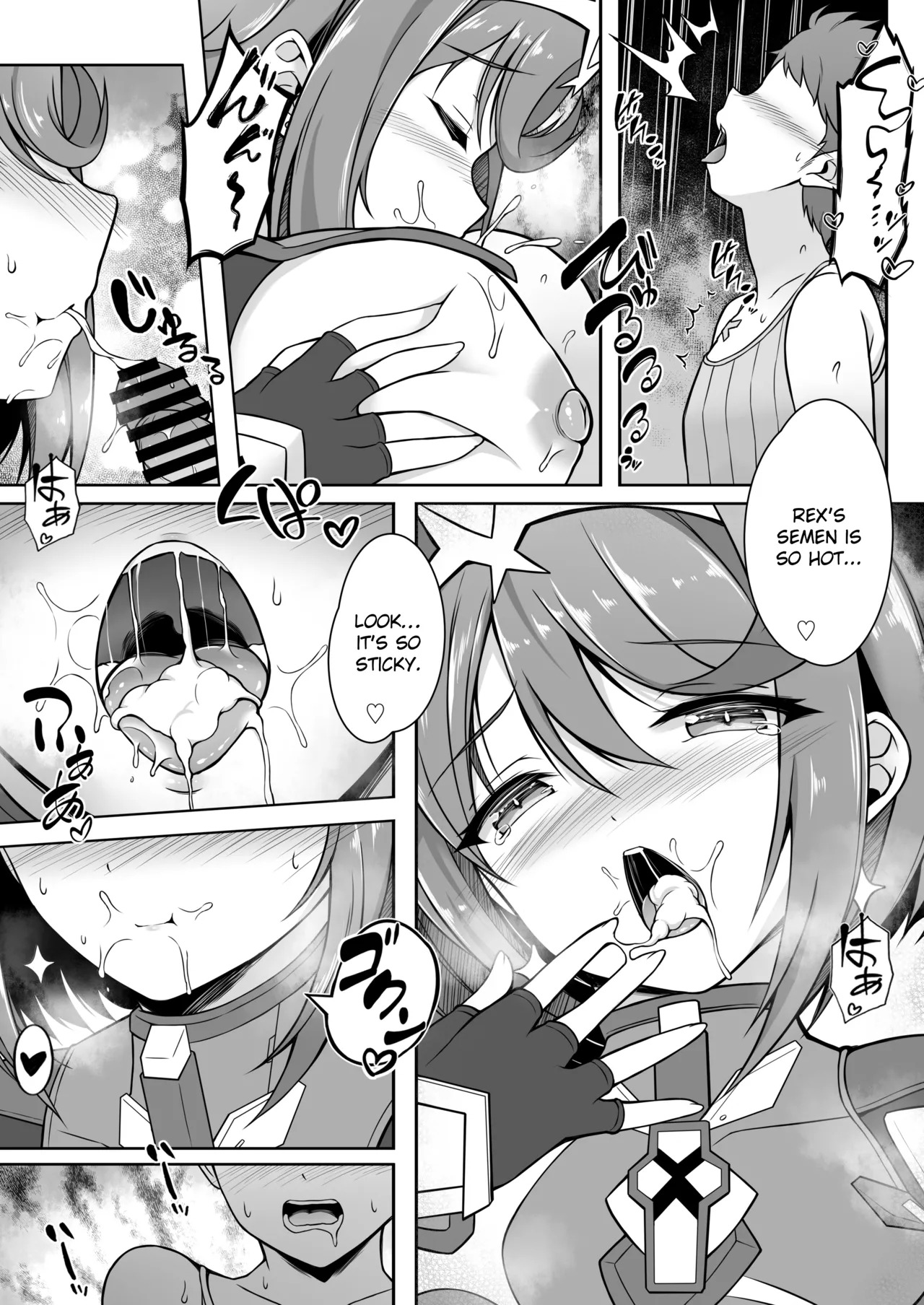 [TCA Cycle (Gairou)] Homura to Ichinichijuu H Shimakuru Hon | A Book About Having Sex With Pyra All Day (Xenoblade Chronicles 2) [Digital] [English] - Page 9