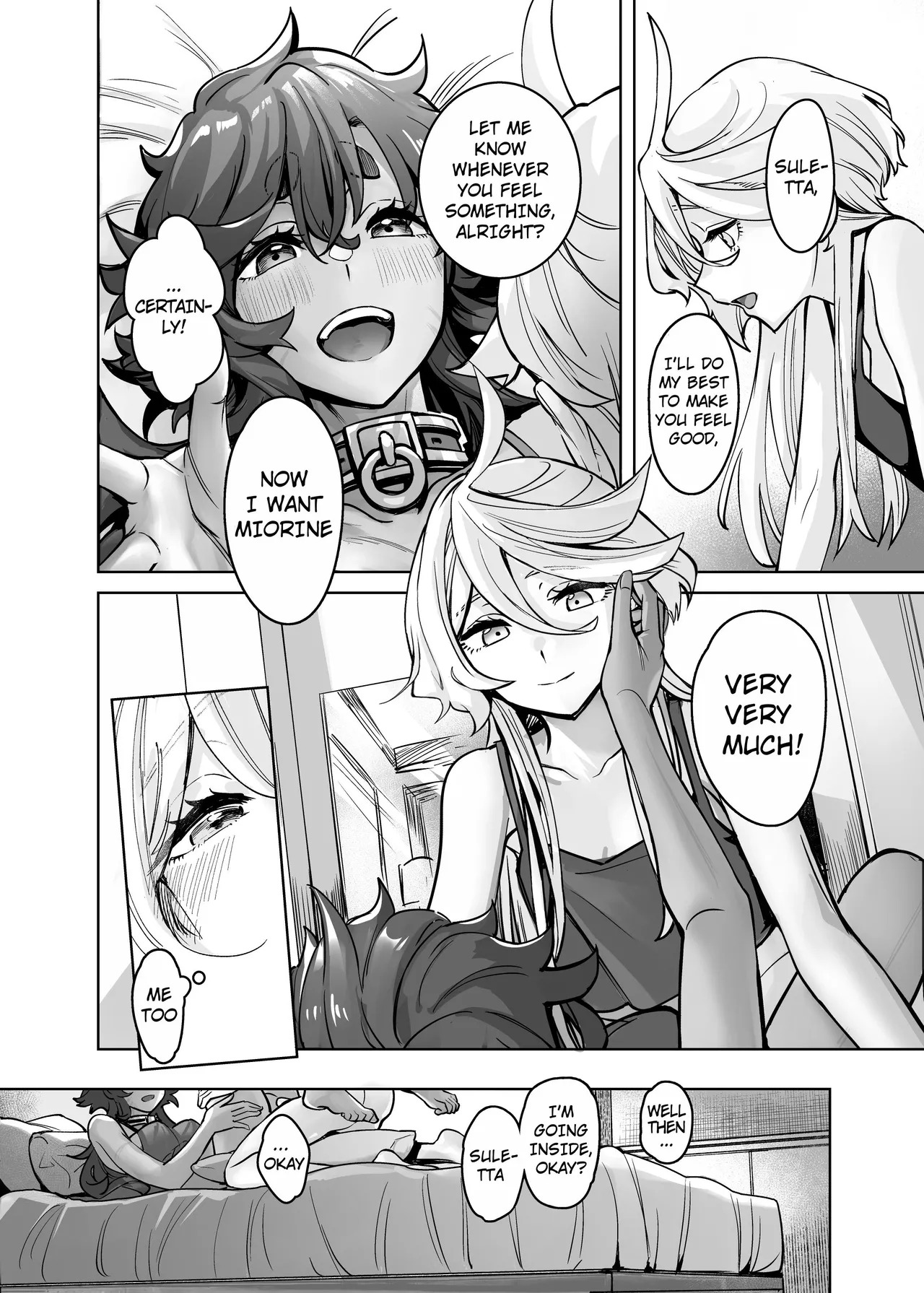 English "Let Me Have You Satisfied You Dummy" Digital Book - Mobile Suit Gundam THE WITCH FROM MERCURY (Promo) - Page 10