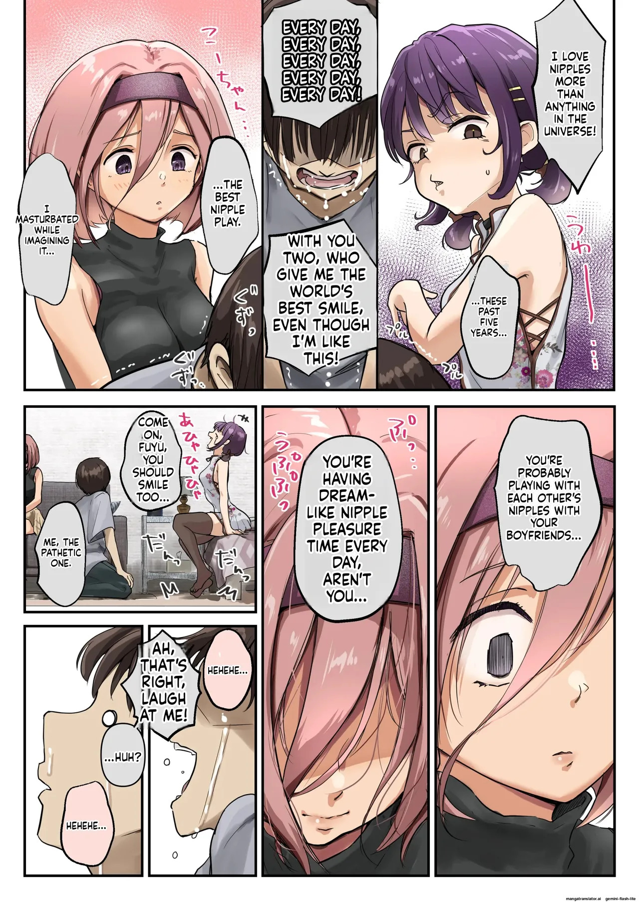 [Takotokite] Chikutomo dattara Uwaki ja Nai!! | If it’s just ‘Nipple Friend,’ then it’s not cheating!! [English] [MTL] - Page 14