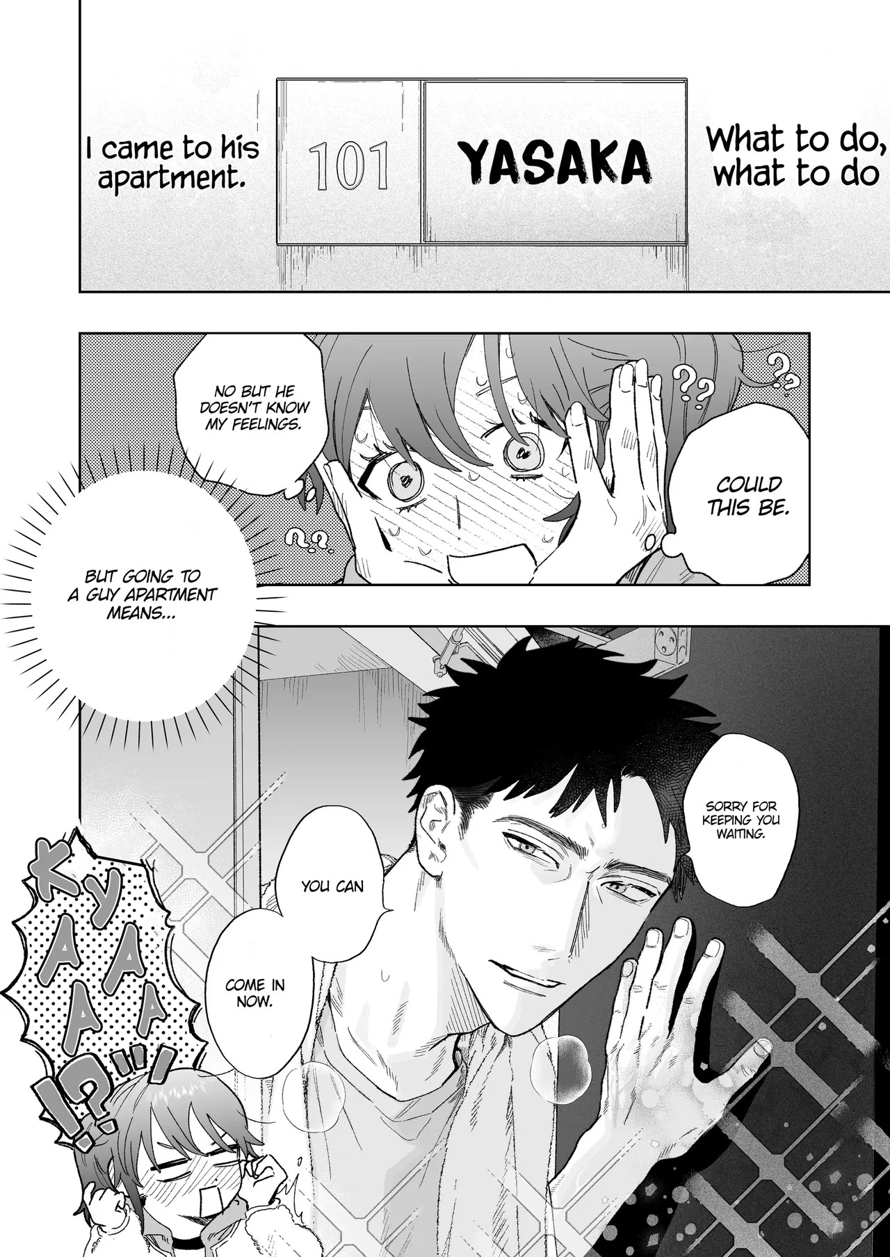 [THE WAIDAN (Robata)] Kowamote cameraman Yasaka-san ga watashi o suki tte maji desu ka!? | Is it true that tough-looking cameraman Yasaka-san likes me!? [English] [Painful Nightz] [Digital] [Incomplete] - Page 14