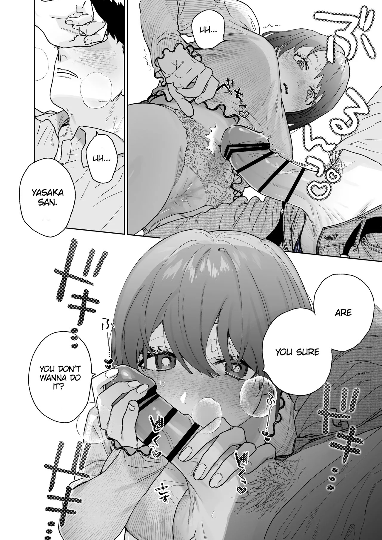 [THE WAIDAN (Robata)] Kowamote cameraman Yasaka-san ga watashi o suki tte maji desu ka!? | Is it true that tough-looking cameraman Yasaka-san likes me!? [English] [Painful Nightz] [Digital] [Incomplete] - Page 33