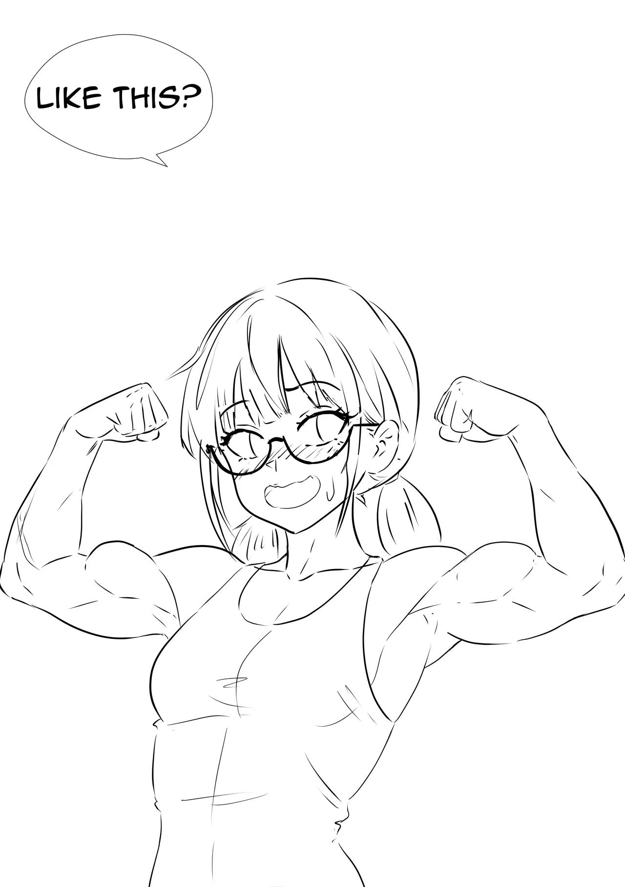 [Lummypix] Girlfriend gets muscular - Page 18