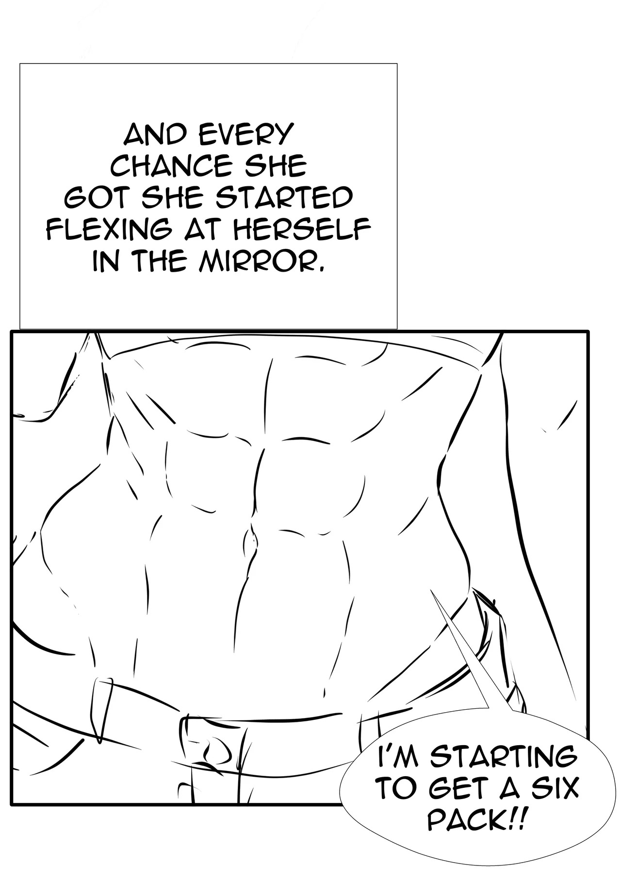 [Lummypix] Girlfriend gets muscular - Page 21
