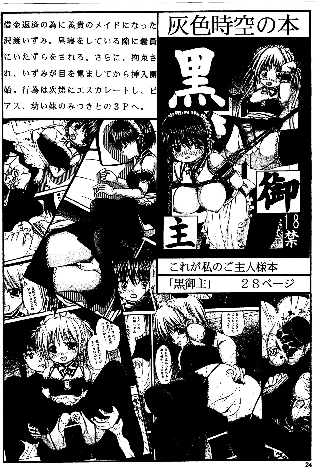 [Haiiro Jikuu(Otomeza)] BLACK SOX (Mai Otome) - Page 23