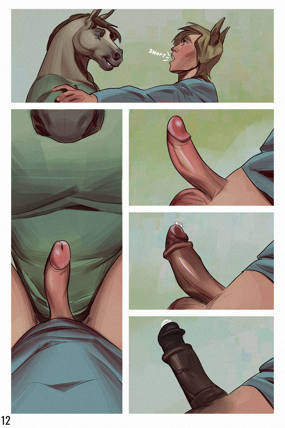 [Selezneva] Sculpting A Stallion - Page 12