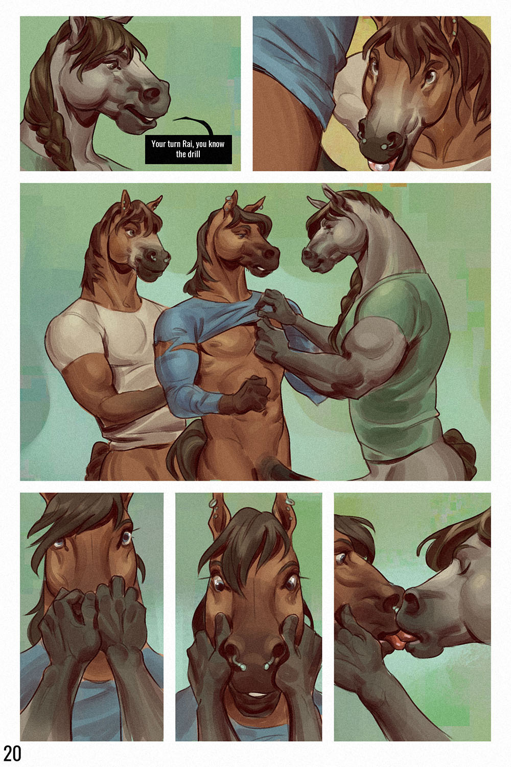 [Selezneva] Sculpting A Stallion - Page 20
