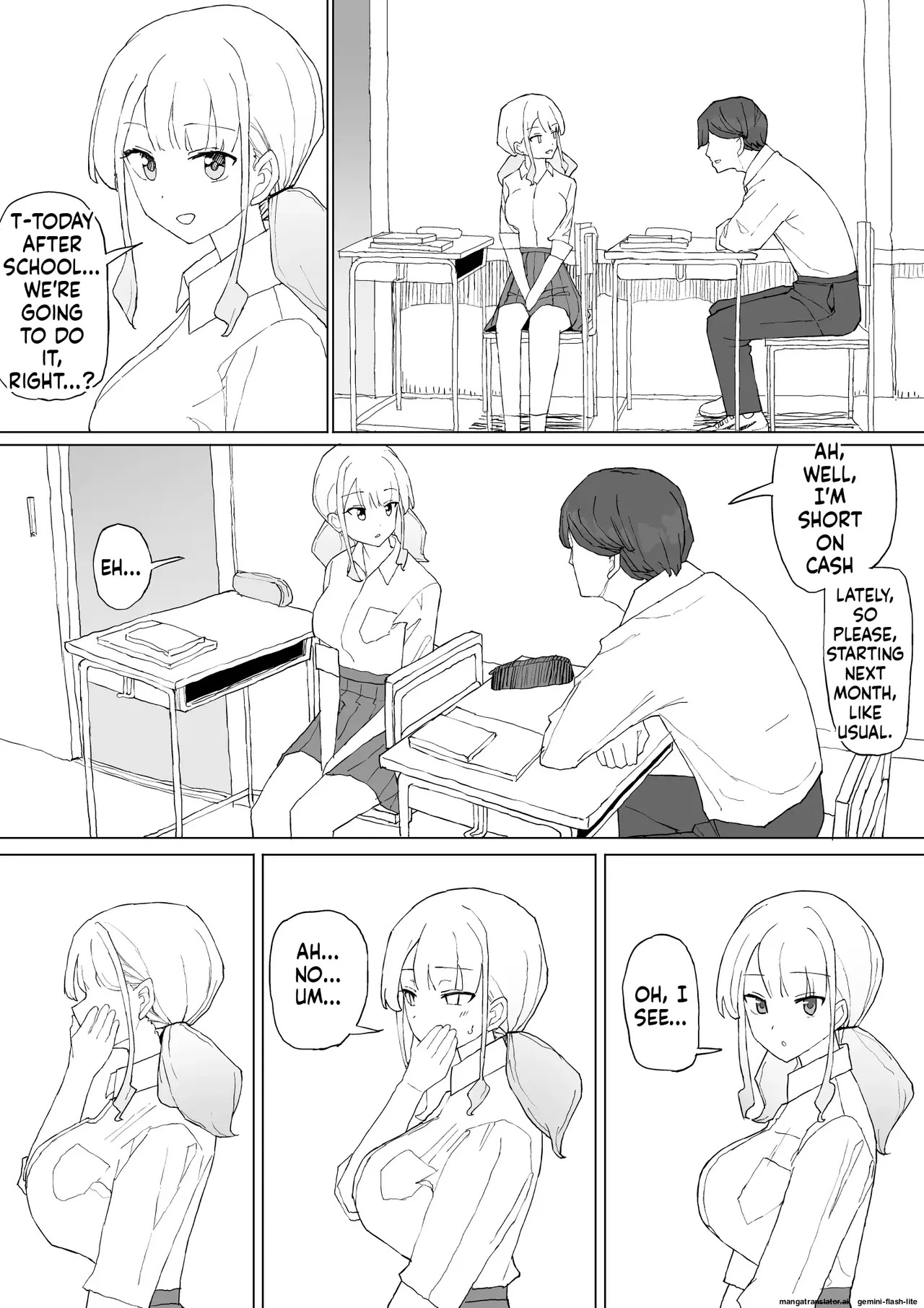 [Muripoyo] Okane no Kankei dakara (MTL) - Page 39