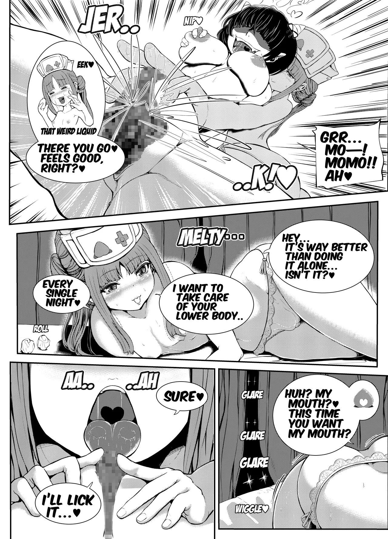 [Parabyo Ya Koneko (Parabyo, Koneko)] At Your Service♡ Momo the Peach Nurse - Page 8