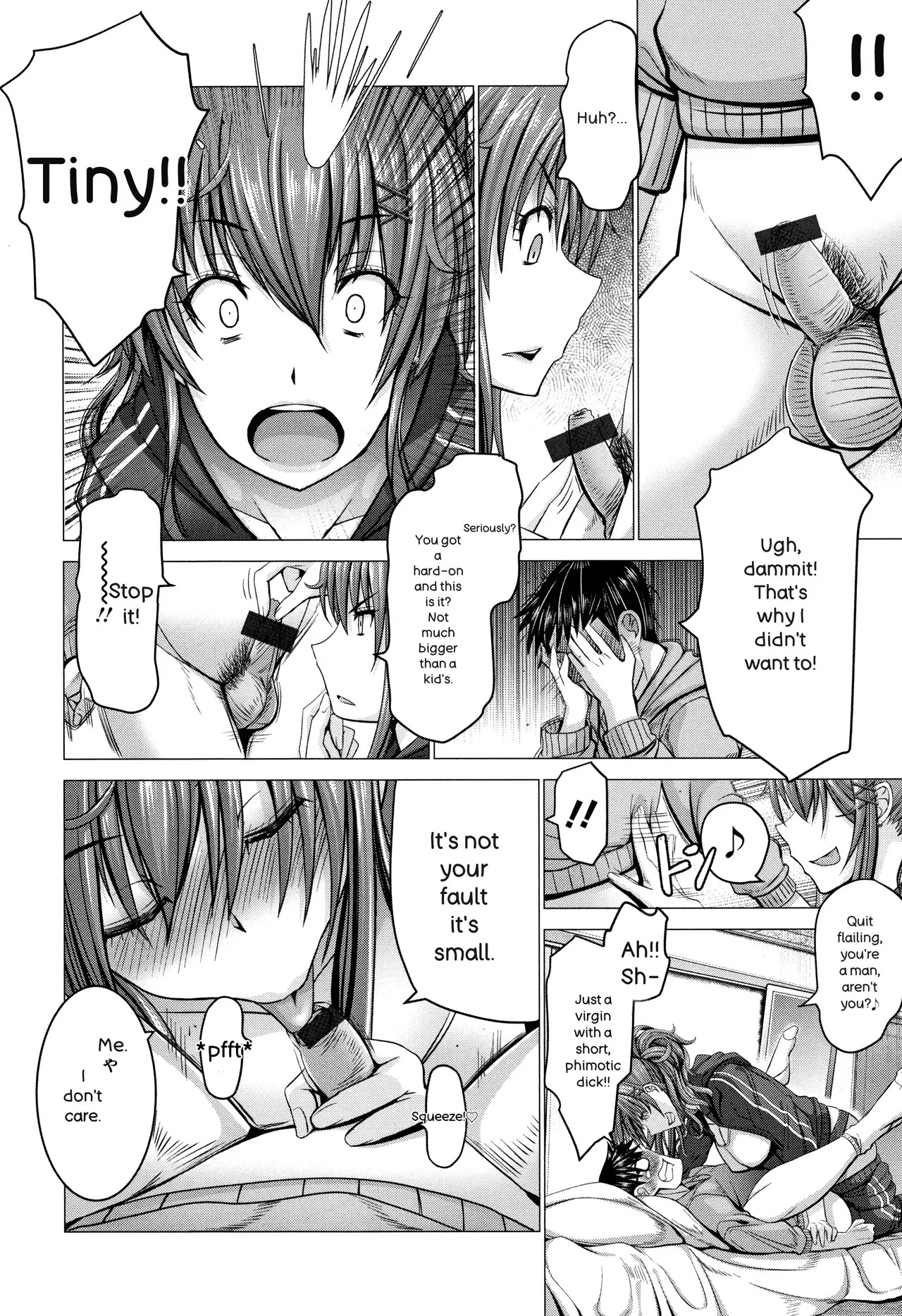 [Oobayashi Mori] Chinpo ni Katenai Onna-tachi [English] - Page 38